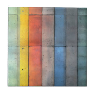 Carreau Motif industriel coloré