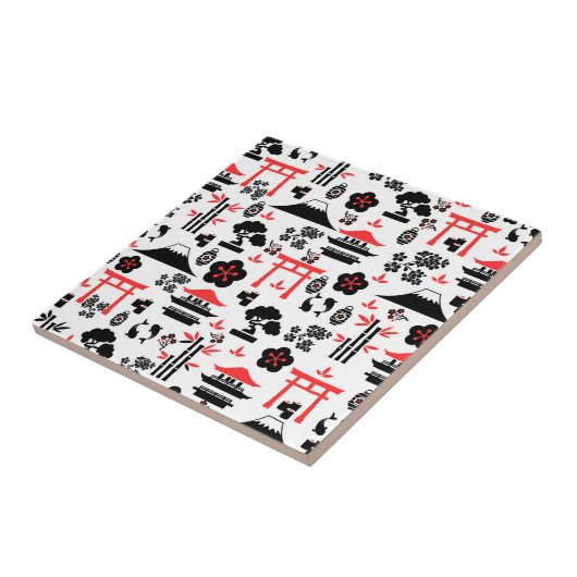 Carreau Motif japonais (Côté)