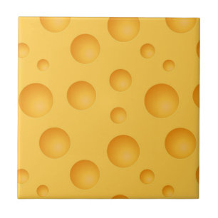 Carreau Motif jaune de fromage