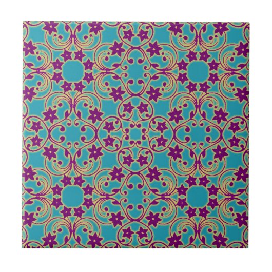 Carreau Motif marocain Arabe (Devant)