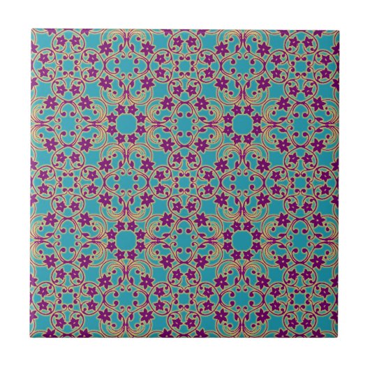 Carreau Motif marocain Arabe (Devant)