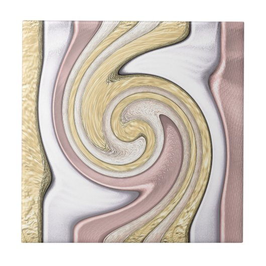 Carreau Motif métallique avec brillance (Devant)