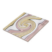 Carreau Motif métallique avec brillance (Côté)