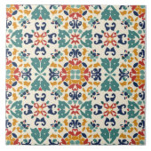 Carreau Motif mexicain coloré (Devant)