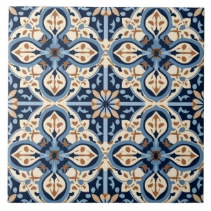 Carreau Motif Mexicain Traditionnel 