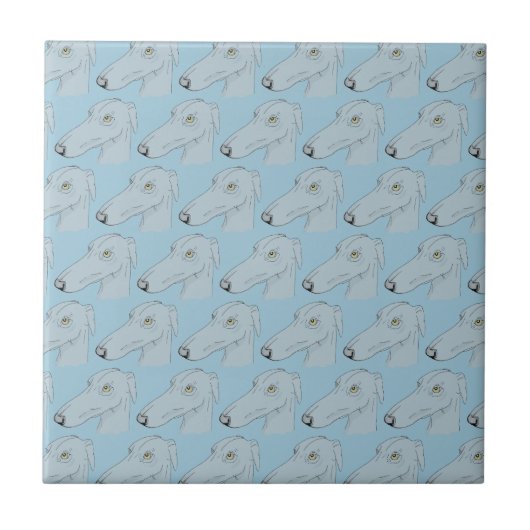 Carreau Motif mignon de lévrier (Devant)