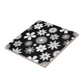 Carreau Motif monochrome Lg les années 70 style rétro (Côté)