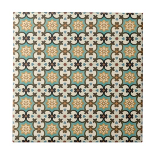 Carreau Motif moresque (Devant)