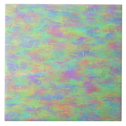 Carreau Motif multicolore abstrait (Devant)