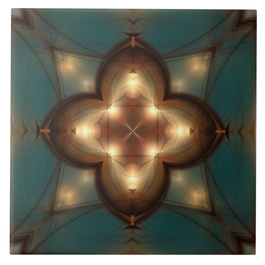 Carreau Motif mystique magique (Devant)