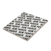 Carreau Motif natif du New Yorker (Côté)