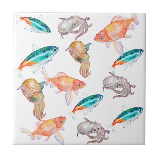 Carreau Motif nautique (Devant)