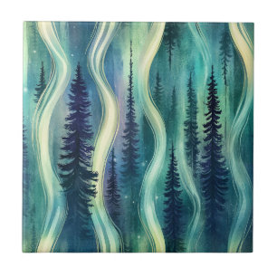 Carreau Motif Nuit Aurore Céleste