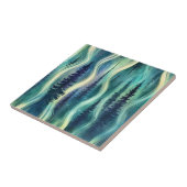 Carreau Motif Nuit Aurore Céleste (Côté)