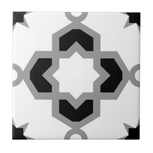 Carreau motif numérique de faience de pierre à aiguiser