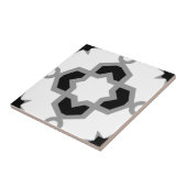 Carreau motif numérique de faience de pierre à aiguiser de (Côté)