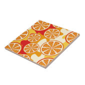 Carreau Motif orange (Côté)