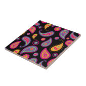 Carreau Motif Paisley sans couture Coloré (Côté)