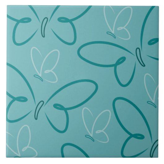 Carreau Motif papillon (Devant)