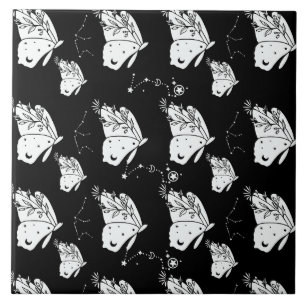 Carreau Motif papillon de la teigne