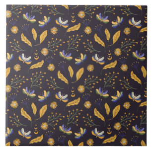 Carreau motif papillon de papillon