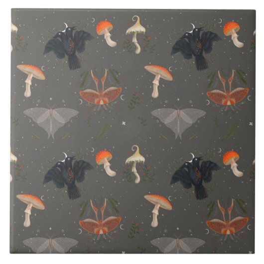 Carreau motif papillon de papillon (Devant)