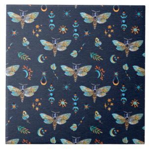 Carreau Motif papillon Luna Moth