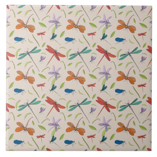 Carreau Motif papillon Luna Moth (Devant)