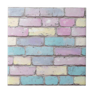 Carreau Motif Pastel Brick