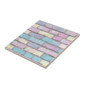Carreau Motif Pastel Brick (Côté)