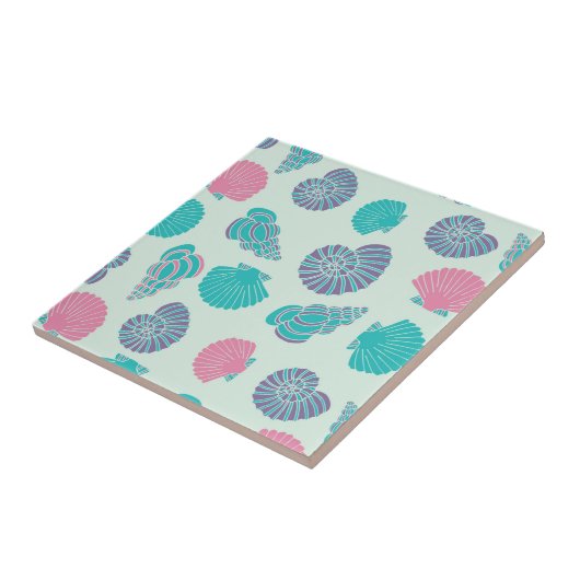 Carreau Motif Pastel Seashell 1 (Côté)