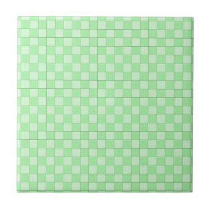 Carreau Motif Patchwork Vert