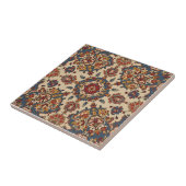 Carreau Motif persan oriental turc antique vintage  (Côté)