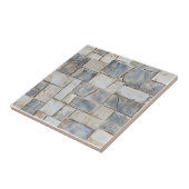 Carreau Motif Pierre Grise (Côté)