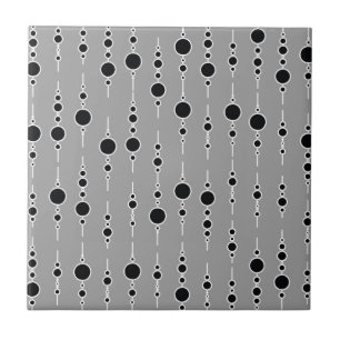 Carreau Motif pinte 62 de cercle de graphite
