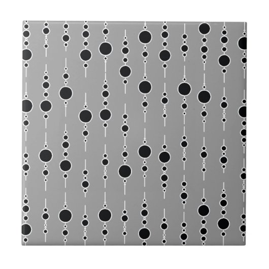 Carreau Motif pinte 62 de cercle de graphite (Devant)