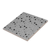 Carreau Motif pinte 62 de cercle de graphite (Côté)