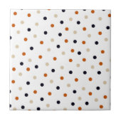 Carreau Motif Polkadot coloré (Devant)