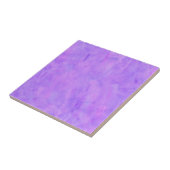 Carreau Motif pourpre violet de texture d'aquarelle (Côté)