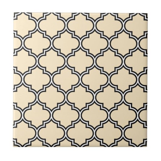 Carreau Motif Quatrefoil (Devant)
