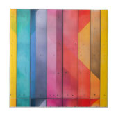 Carreau Motif Rainbow Board (Devant)