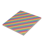 Carreau Motif Rainbow Stripes (Côté)