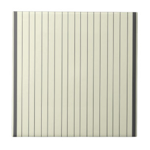 Carreau Motif rayure verticale beige noir