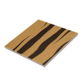 Carreau Motif rayures de tigre. (Côté)