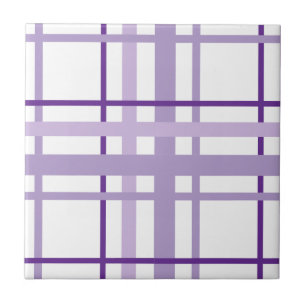Carreau Motif rayures violettes