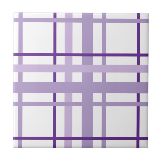 Carreau Motif rayures violettes (Devant)