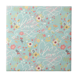 Carreau Motif romantique lumineux moderne