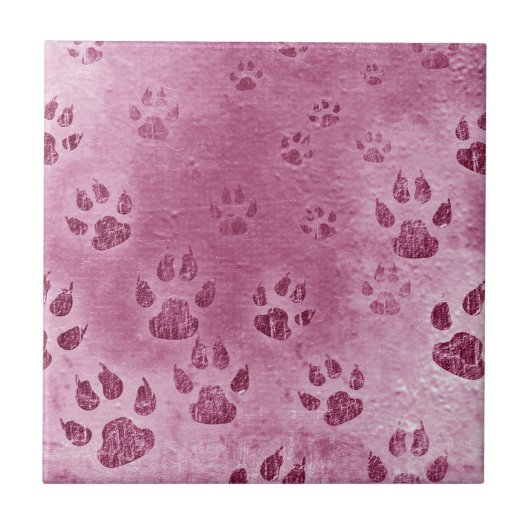 Carreau Motif rose (Devant)