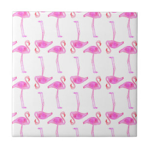 Carreau Motif rose de Flamant rose