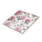 Carreau Motif rose de roses de dispersion (Côté)